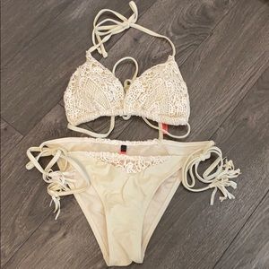 Crochet Bikini - XS Top & S Bottom
